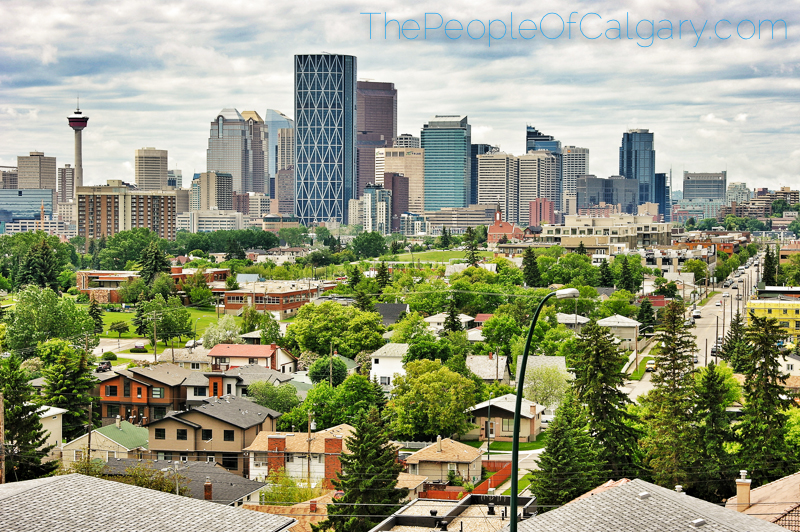 Calgary Skyline Bridgeland Alberta Canada - Rob Moses Photography - famous city urban metro celbrity yyc